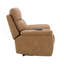 Chavis Brown Leather Aire Power Motion Recliner W/USB & Power Headrest