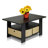 Kenton Coffee Table with Bin Drawer-1768734790