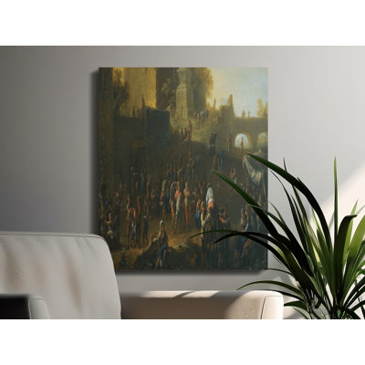 Cruce 1 Piece Wrapped Canvas Wall Art Set