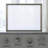 Gray Finish Frame Mirror