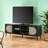 Samos TV Stand with Black Finish