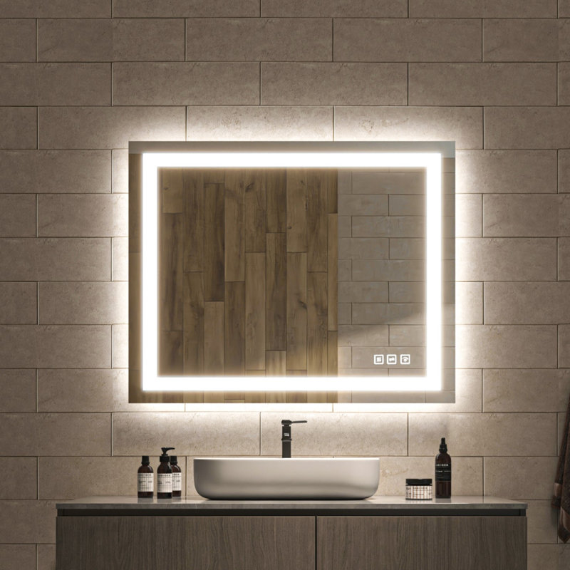 Miroir Ulrika, 40 po x 32 po, Rectangle