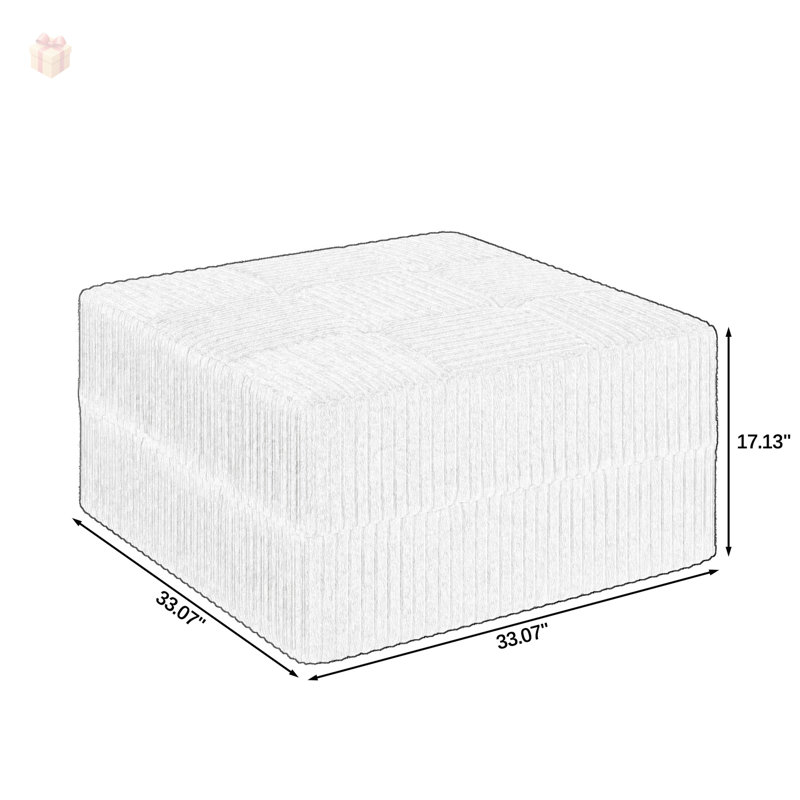 Canapé convertible polyvalent avec revêtement en tissu éponge doux et aucun assemblage requis, parfait pour les soirées pyjama et les sièges confortables.