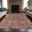 Tapis intérieur / extérieur rose lavable à la machine Xhevrie-111939925