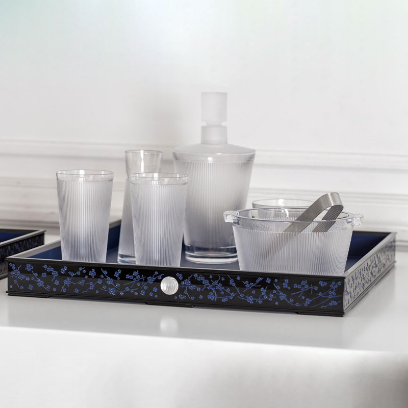 Wingen Crystal Ice Bucket