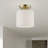 Dikla Fabric Semi Flush Mount