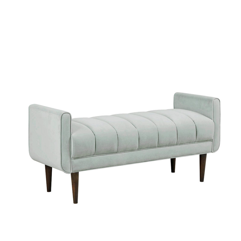 Banc d'appoint rembourré moderne