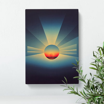 Urban Abstract Sunset - Wall Art