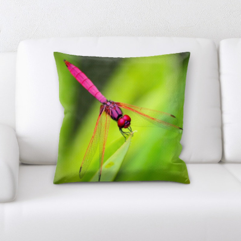 Microsuede Throw Pillow