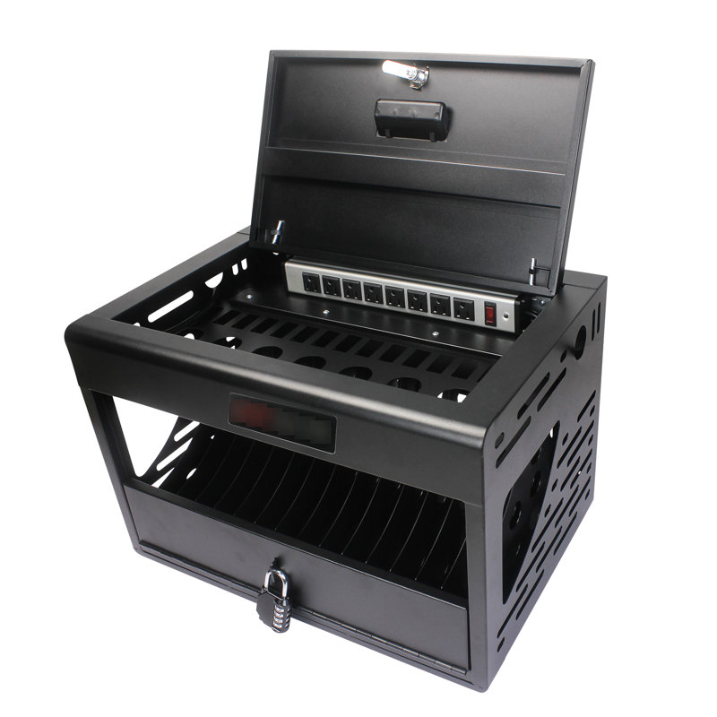 16 Bay Charging Cabinet For Laptop,Chromebook, Locking Charging Station
