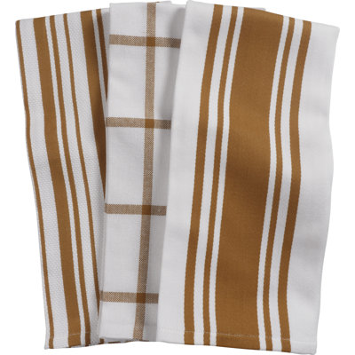 Ensemble de 3 essuie-tout KAF Home Centerband / Basketweave