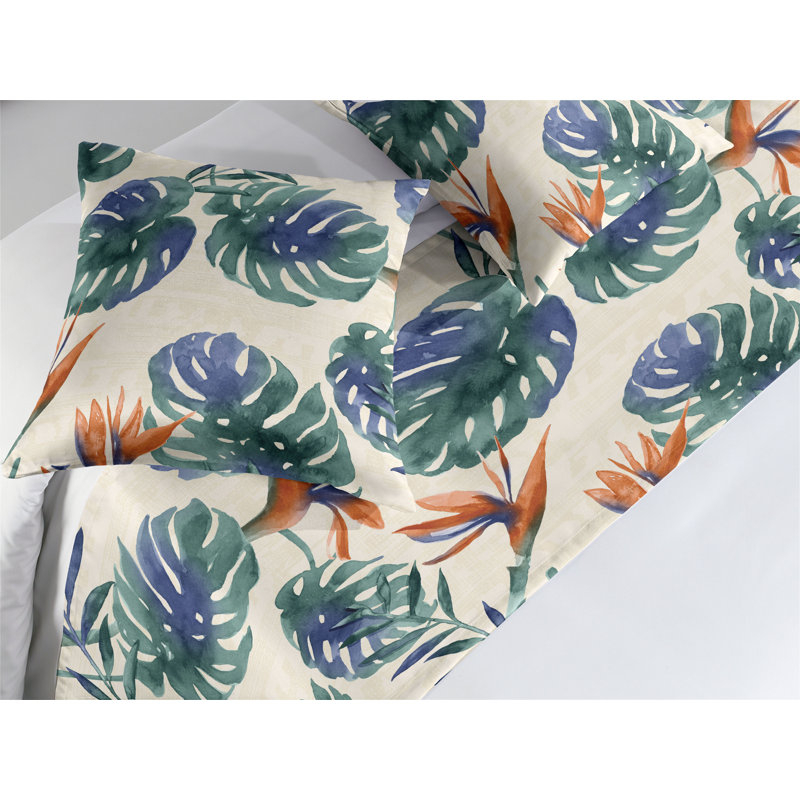 Ensemble de chemin de lit Ambesonne Tropical, Très grand lit