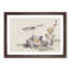 Bird upon the Rock by Kono Bairei - Picture Frame Painting Print-55501090-55501091
