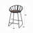 Takeyah Upholstered Faux Leather Counter Stool