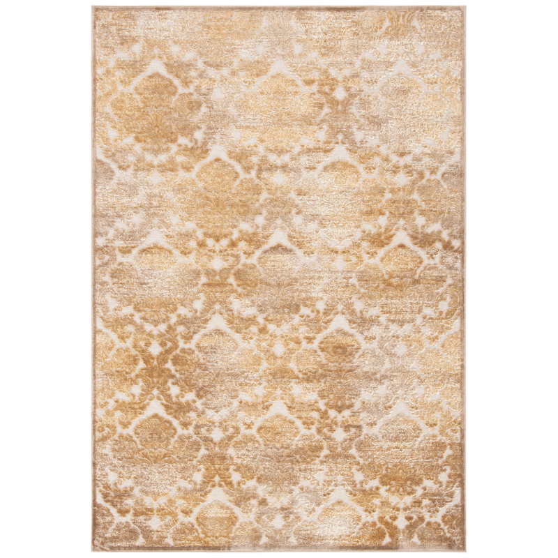 Heie Performance Damask Rug