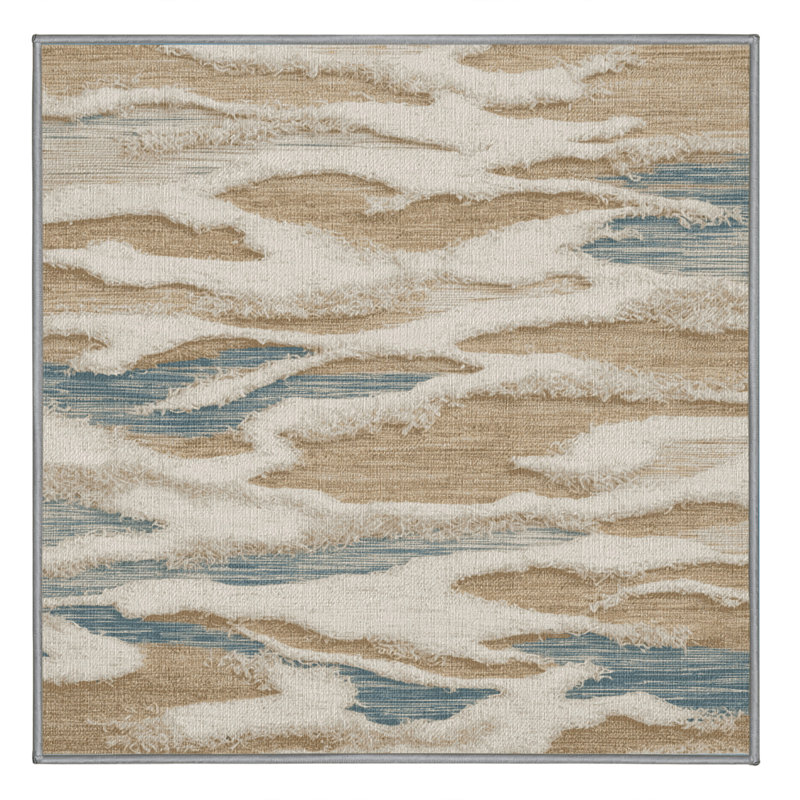  Tapis hawaïen lavable en mousse de plage, Tapis de couloir 2 pi x 4 pi