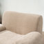 Fauteuil d'appoint rayé en chenille de 42 pouces de large avec sièges profonds pour une lecture confortable et une détente dans les salons, les chambres à coucher, les appartements et les dortoirs-628455149