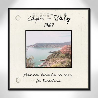 Ritona "Capri, Italy - Marina Piccola" Print