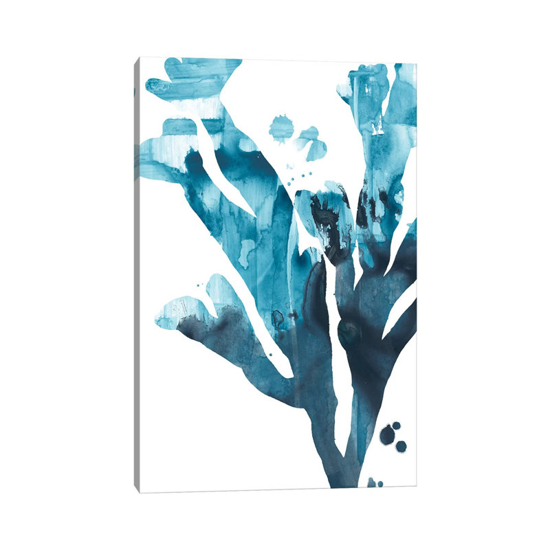 Inkwash Kelp II by June Erica Vess - Wrapped Canvas Gallery-Wrapped Canvas Giclée