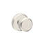 Bowery Knob with Greyson Trim Non-Turning Lock-17726906