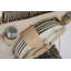 Wicker Double Lidded 4 Person Fitted Picnic Hamper