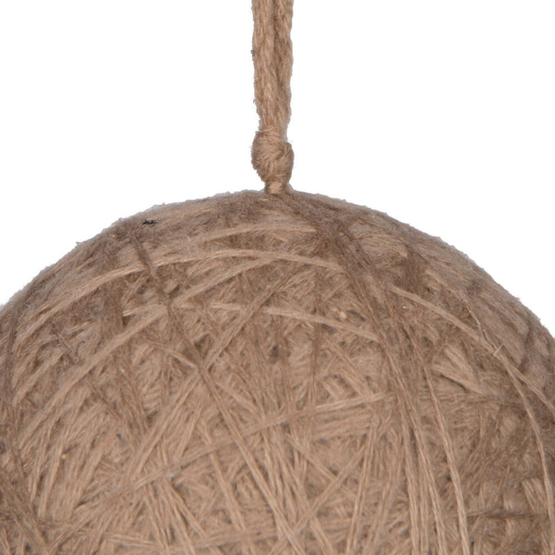 Ensemble de 4 boules de Noël Chistmas, Brun