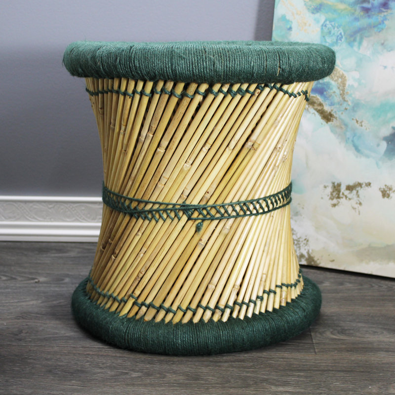 Tabouret d'appoint Barkhamsted Reed, Vert