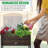 Rattan Appearance Raised Planter with Tool Storage Holder-815557572