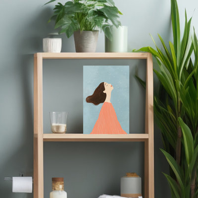 Peaceful Dreamer, paysage moderne abstrait, art mural