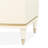 La Terrazza Nightstand, Large - Creamy Pearl