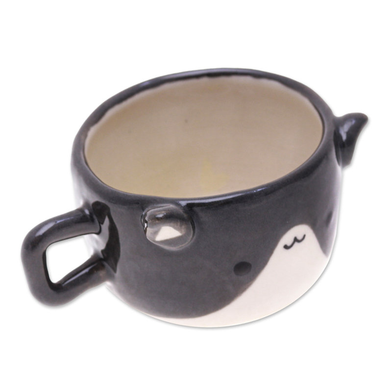 Tasse à espresso en céramique fabriquée à la main Trinx