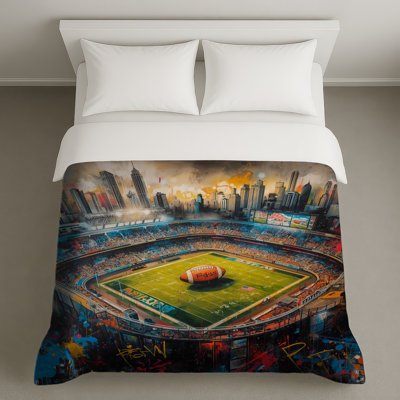 Housses de couette Cityscape Football Stadium