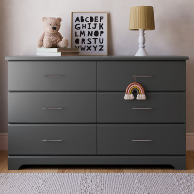 Brookside 6 Drawer Double Dresser by Storkcraft