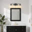 Luminaire de meuble-lavabo industriel avec abat-jour carré-1237917620