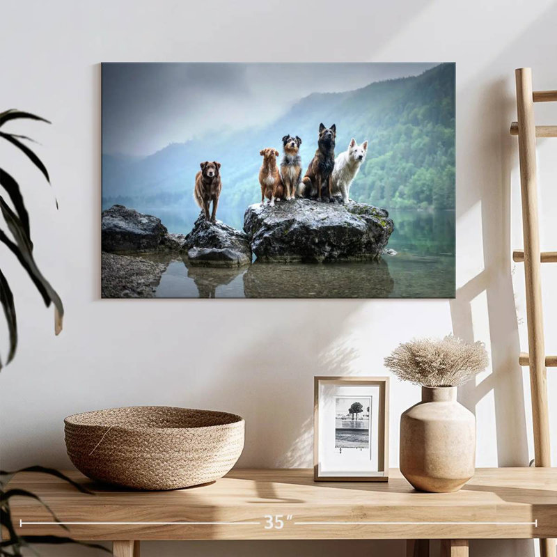 Brampt Dog Alliance, 16" H x 24" W