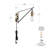 Lakitta Plug-in Armed Sconce