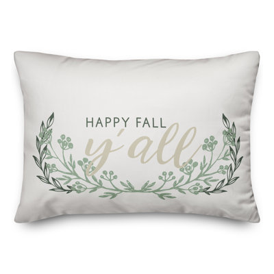  Coussin Happy Fall Y'all