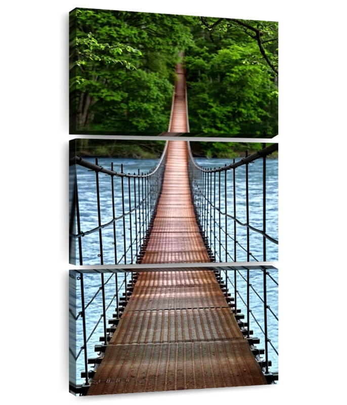 Jungle Rope Bridge, 32" H x 15" W