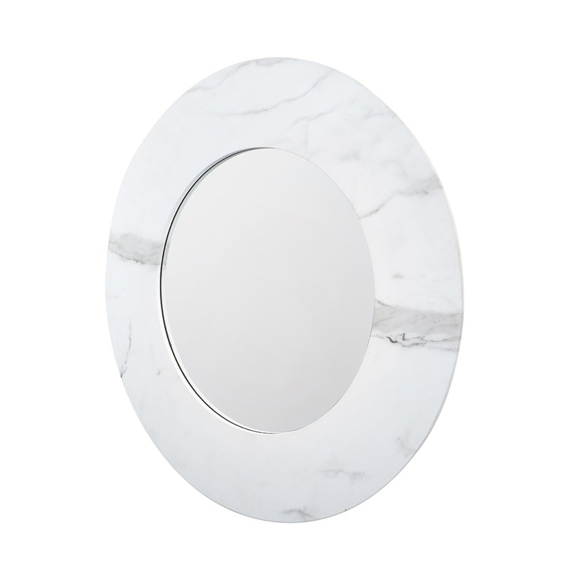 Rainsburg Wood Flat Wall Mirror