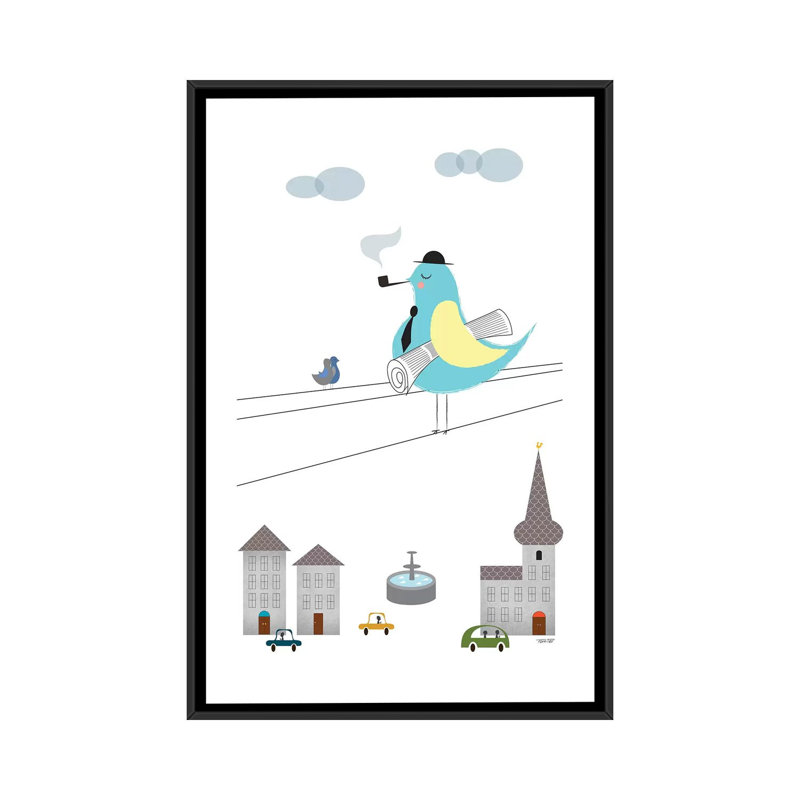 « be fine », impression sur toile tendue, H 26 po x l 18 po x P 1,5 po, Toile encadrée noire