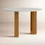 Hemlock Round Marble Dining Table