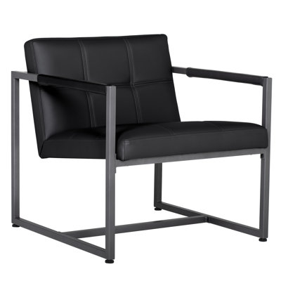 Holbeach Faux Leather Armchair