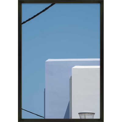 Blue on Blue Print by Svetlana Smirnova
