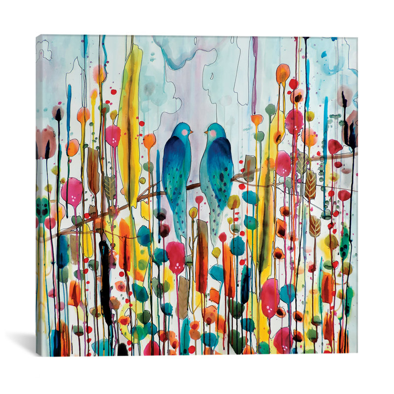 « we », impression, H 26 po x l 26 po x P 1,5 po, Toile tendue