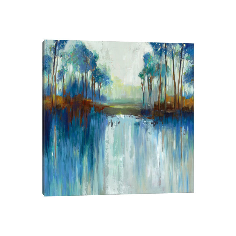 Late Summer Landscape by Allison Pearce - Painting on Canvas, 66.04 cm H x 66.04 cm W x 1.91 cm D, Wrapped Canvas