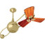 Ventilateur de plafond double à 3 pales 44 "avec commande murale Aeriela-1559270253-1559270238