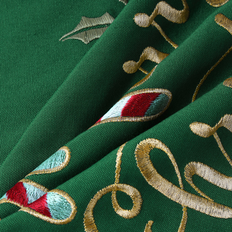 Phonoscope Merry Christmas Series Decorative Throw Pillow Covers, Christmas Trees, Snowmen, and Nutcracker Soldiers Embroidered Pillow Covers