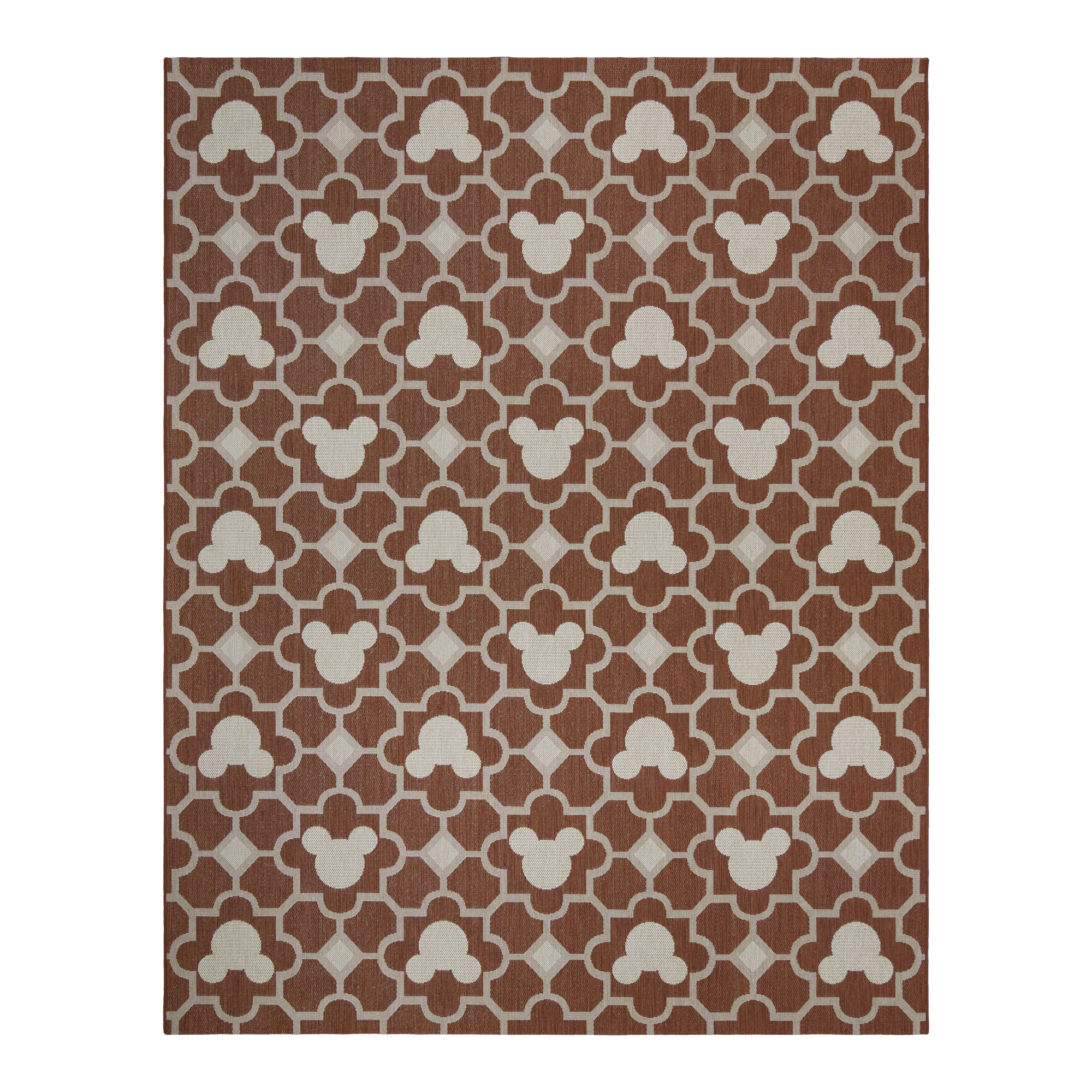 Disney by Gertmenian Rectangle Geometric Machine Woven Polypropylene ...