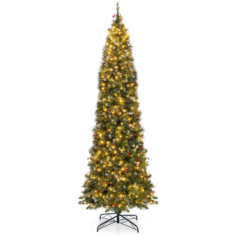 9' Lighted Christmas Tree