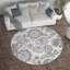 Tapis gris / crème tissé à la machine Majoros-25248370